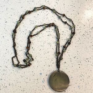 Fashion Hand-Made Jewelry beaded necklace pendant used